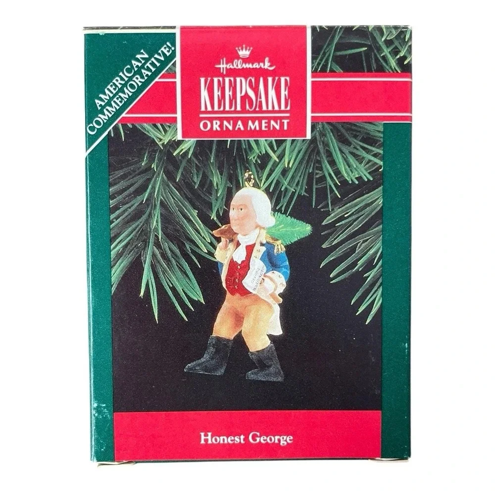 Honest George American Commemorative 1992 Hallmark Keepsake Ornament